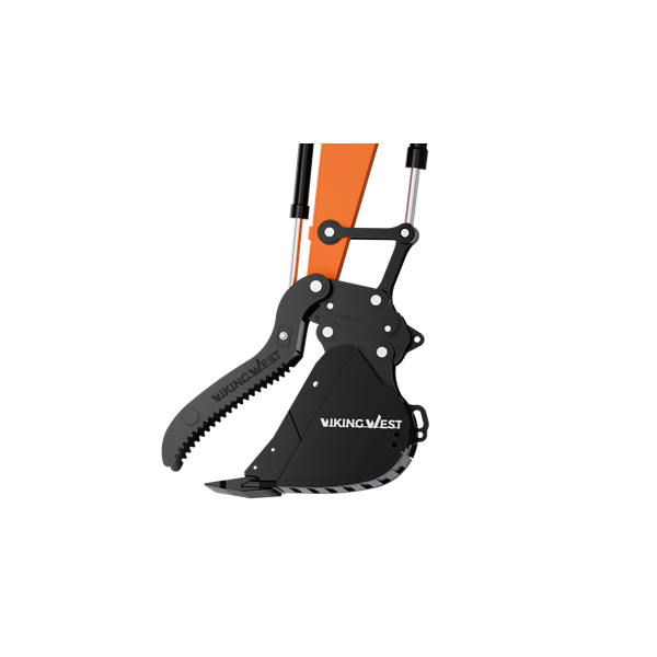 Viking West VW Hydraulic Pin Grabber coupler thumb dig trenching bucket for Hitachi John Deere excavator compact
