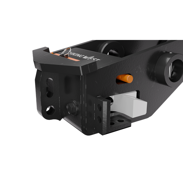 Viking West hydraulic quick attach coupler ZX135 ZX210 ZX245 ZX250 ZX300 ISO compliant