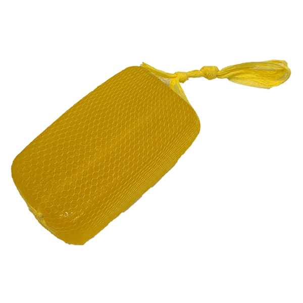 Clearflow Gel Flocculant block used for clarifying turbid stormwater or construction runoff and removing suspended solids and metals with passive, adaptive or self dosing in an environmentally fish safe manner enabling discharge into the environment